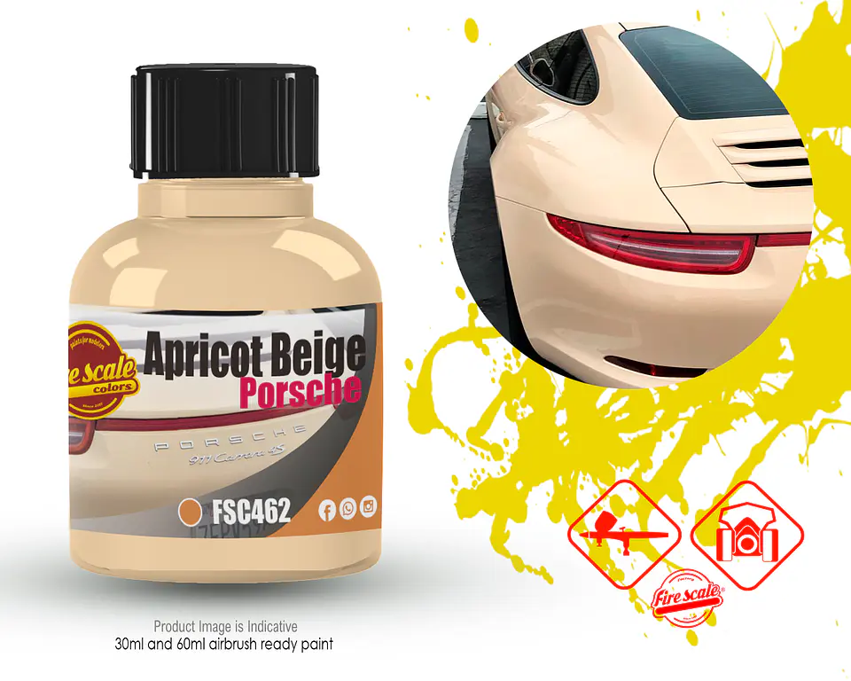 Apricot Beige Porsche  1
