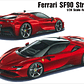 Ferrari SF90 Stradale 1:24 - thumbnail 1