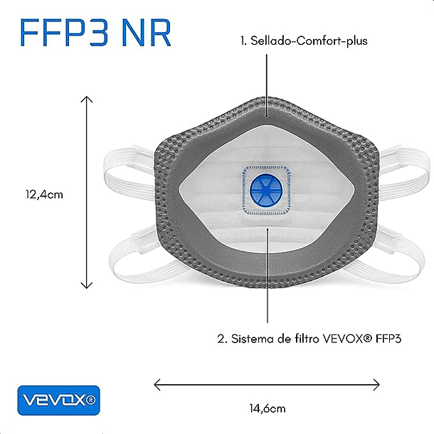 FFP3 Vevox masks 4