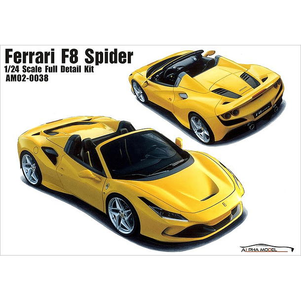 Ferrari F8 Spider 1:24 1