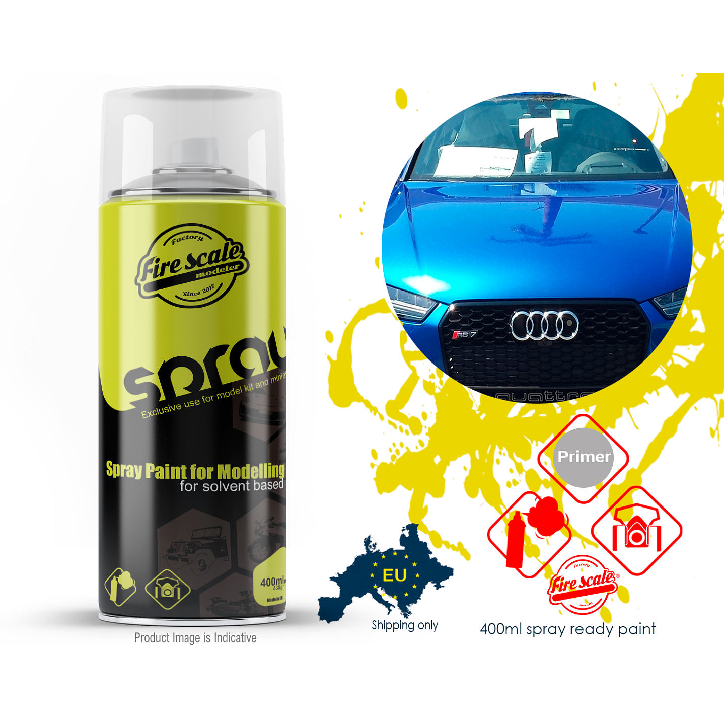 Audi RS7 Sportback Colors 400ml 5