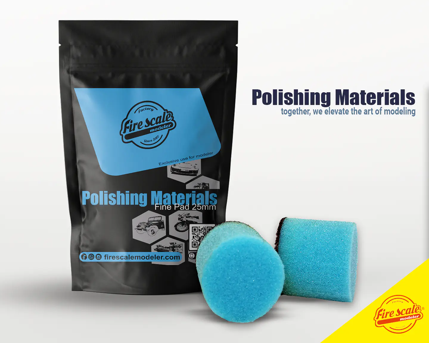 Fine Polishing Pad 25mm 1