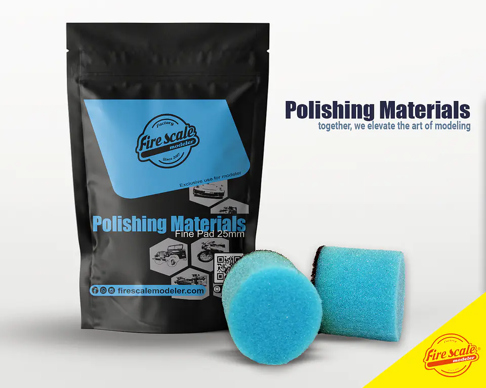 Fine Polishing Pad 25mm 1