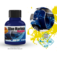 Blue Marina Piaggio