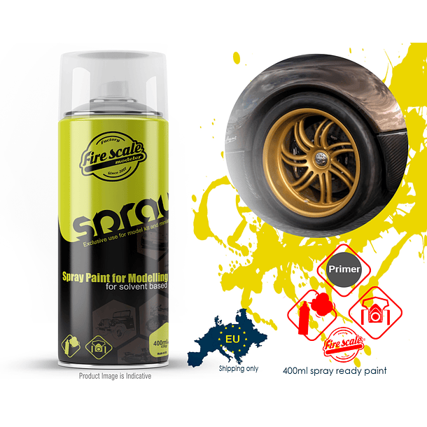 Wheels Gold Pagani Huayra 400ml