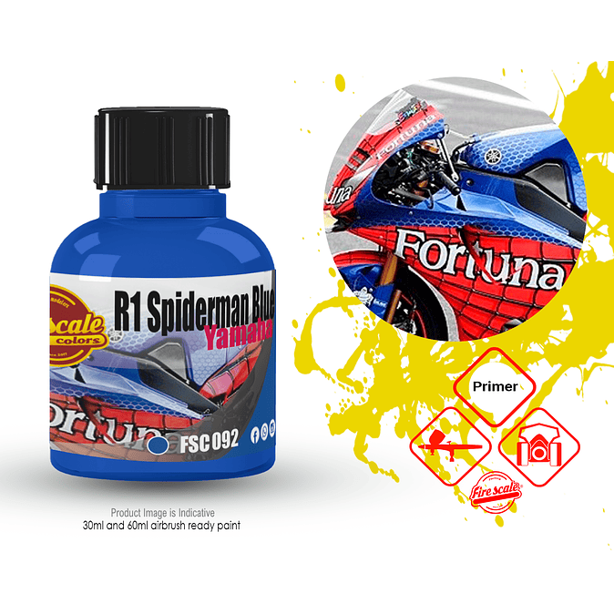 R1 Spiderman Red Yamaha Colors 2