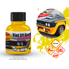 Fiat 131 Abarth Markku Alena Colors - Jaune