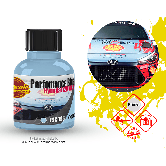 Hyundai i20 WRC Racing Colors 1