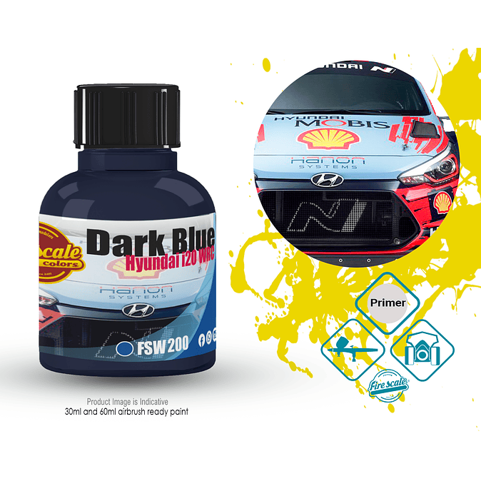 Hyundai i20 WRC Racing Colors 3