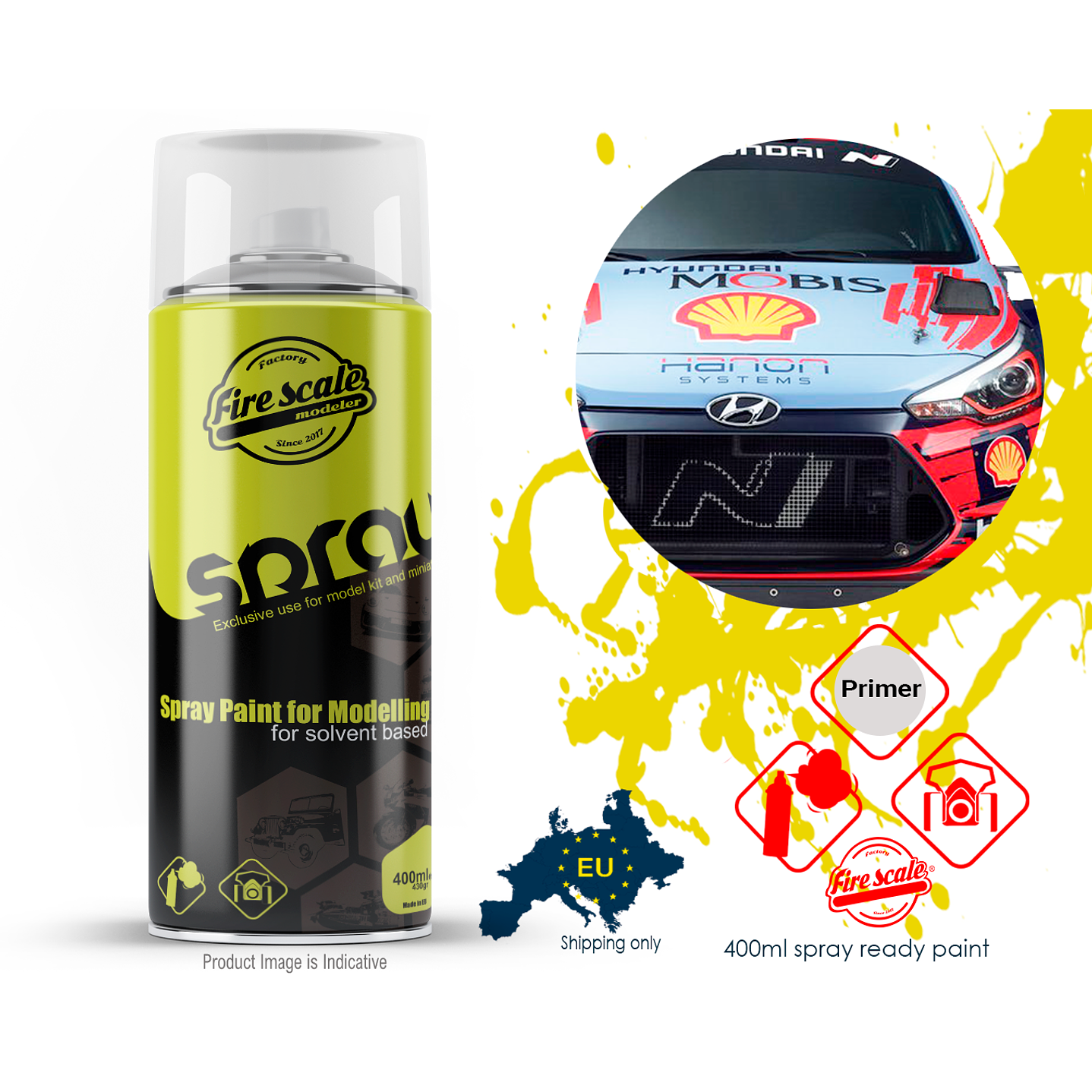 Hyundai i20 WRC Racing Colors 400ml