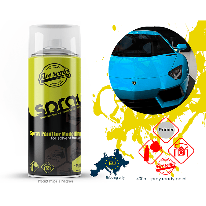 Sky Blue Lamborghini 400ml 1