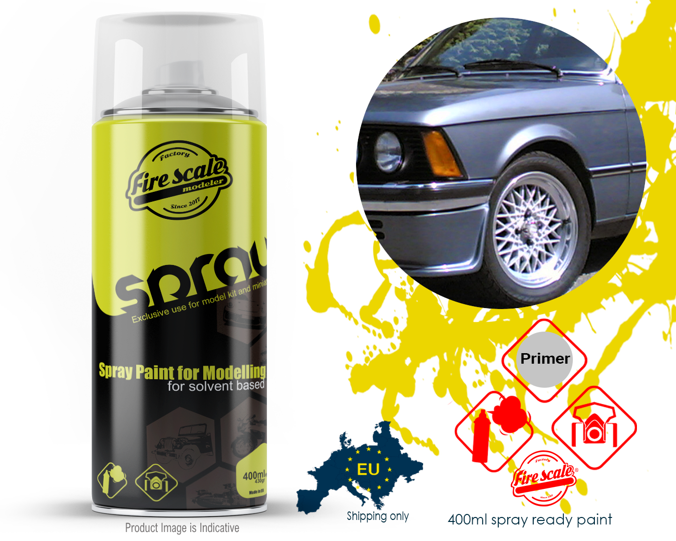 Peinture aérosol BMW Balticblau Met 1981-1984 (Code 178) main image 1