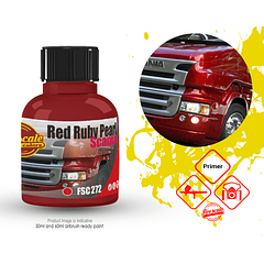 Red Ruby Pearl Scania