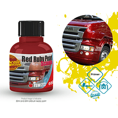 Red Ruby Pearl Scania