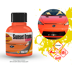 Sunset Orange 9K5 Lexus