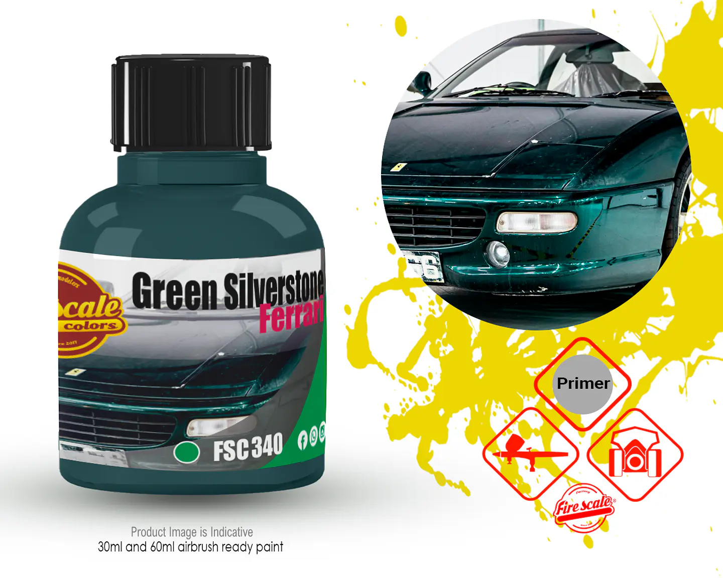 Green Silverstone Ferrari 1
