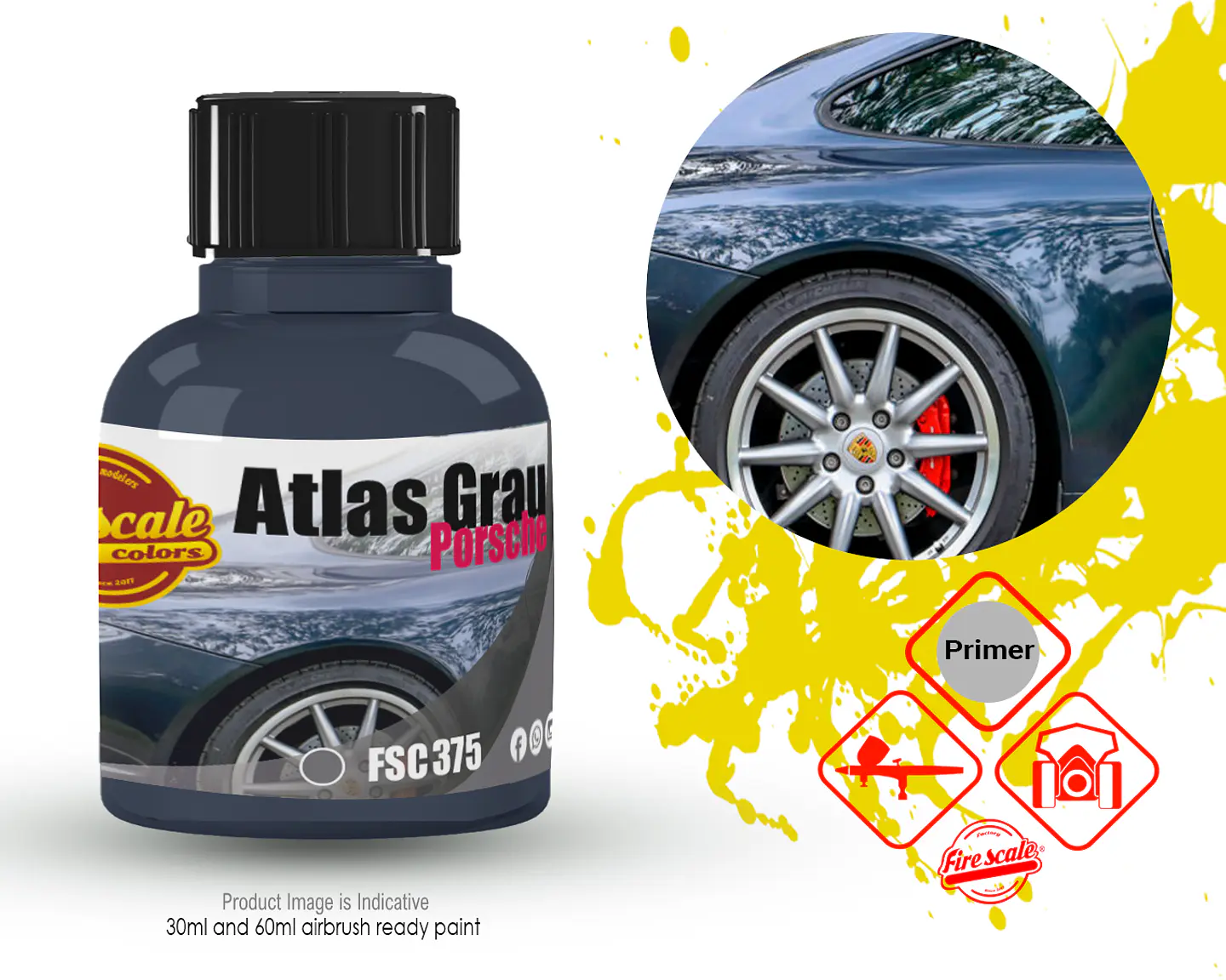 Atlas Grau Porsche 1