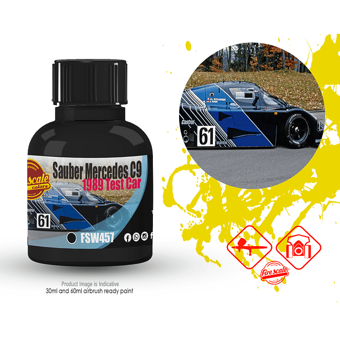 Sauber Mercedes C9 1989 Test Car 1