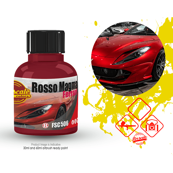 Rosso Magma Ferrari + Base 3