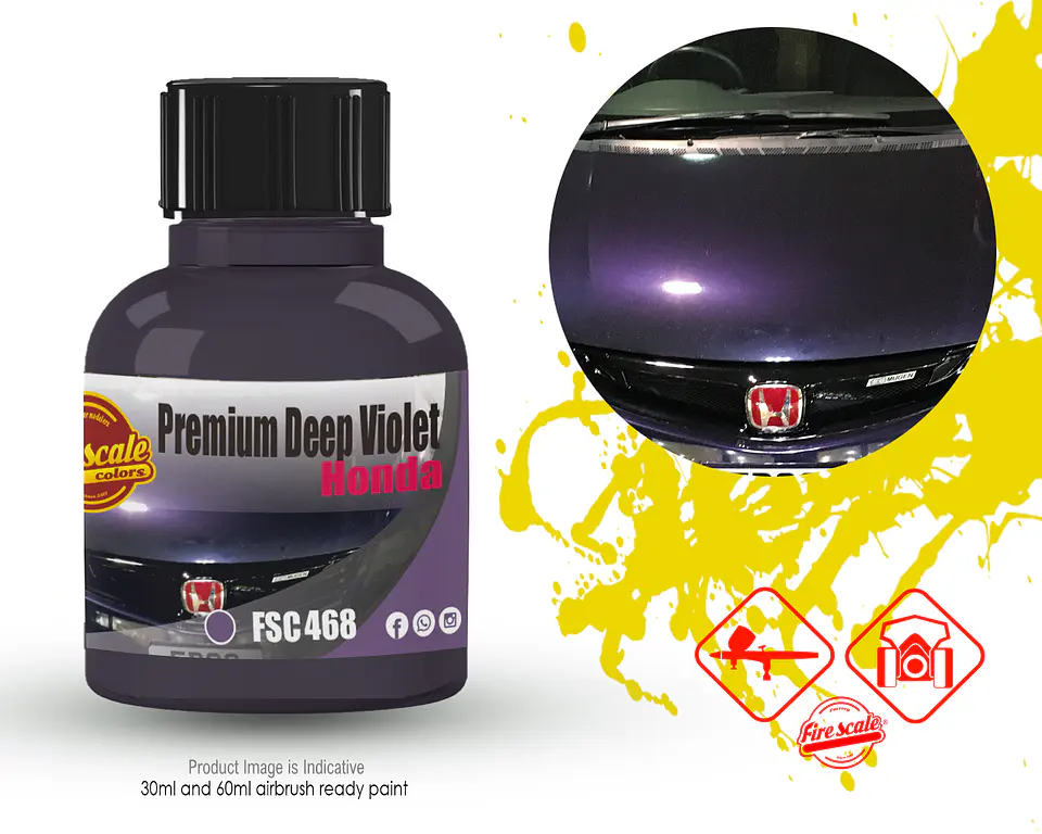 Premium Deep Violet Honda 1