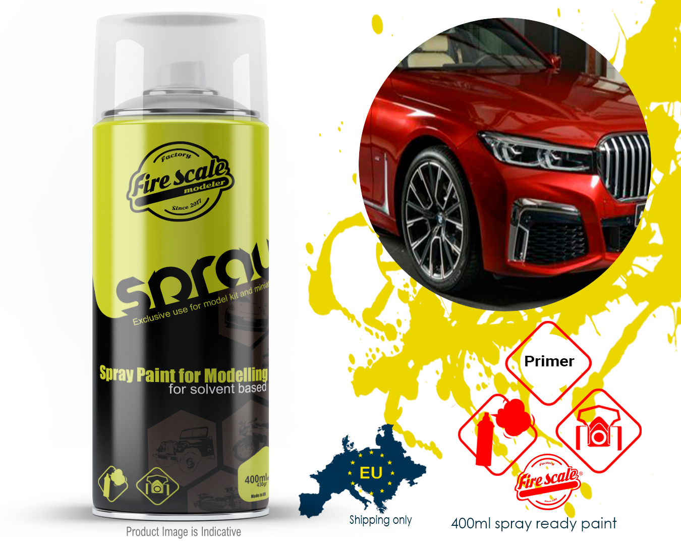 Peinture aérosol BMW Aventurinrot Met 2015-2016 (Code X15) main image 1