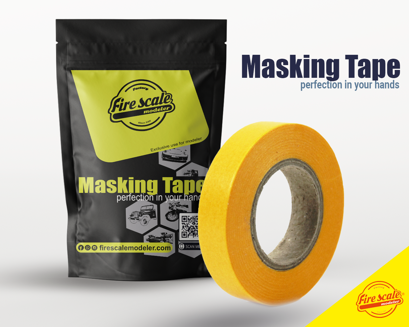 12mm low tack masking tape