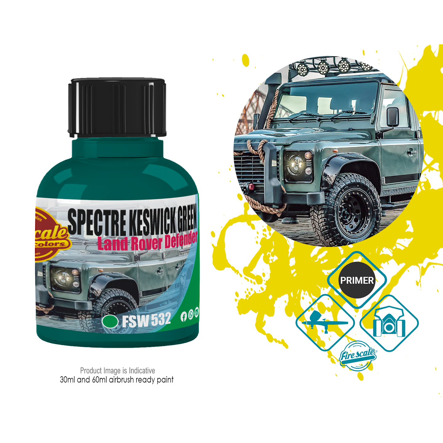 Spectre Land Rover Defender Colors 1