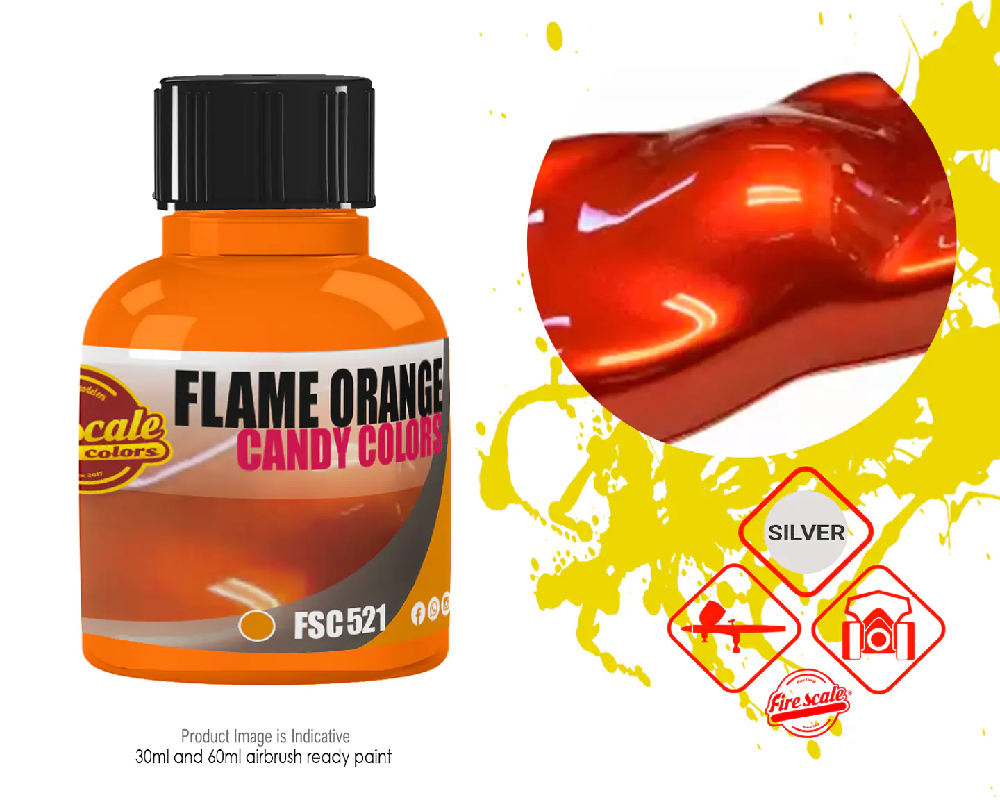 Flame Orange Candy 1