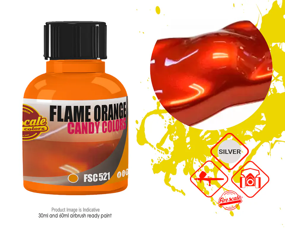 Flame Orange Candy 1