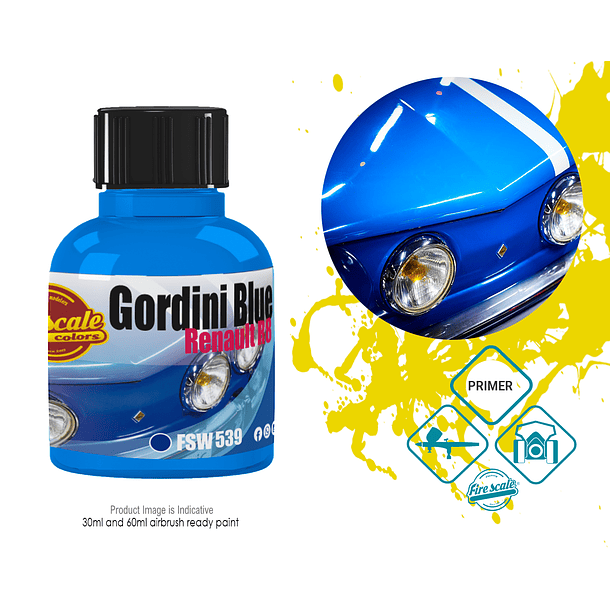 Gordini Blue Renault 8 1