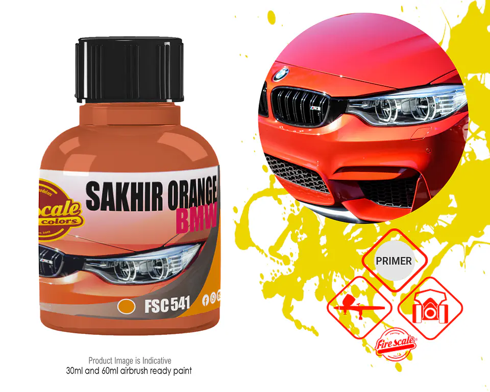 Sakhir Orange BMW 1