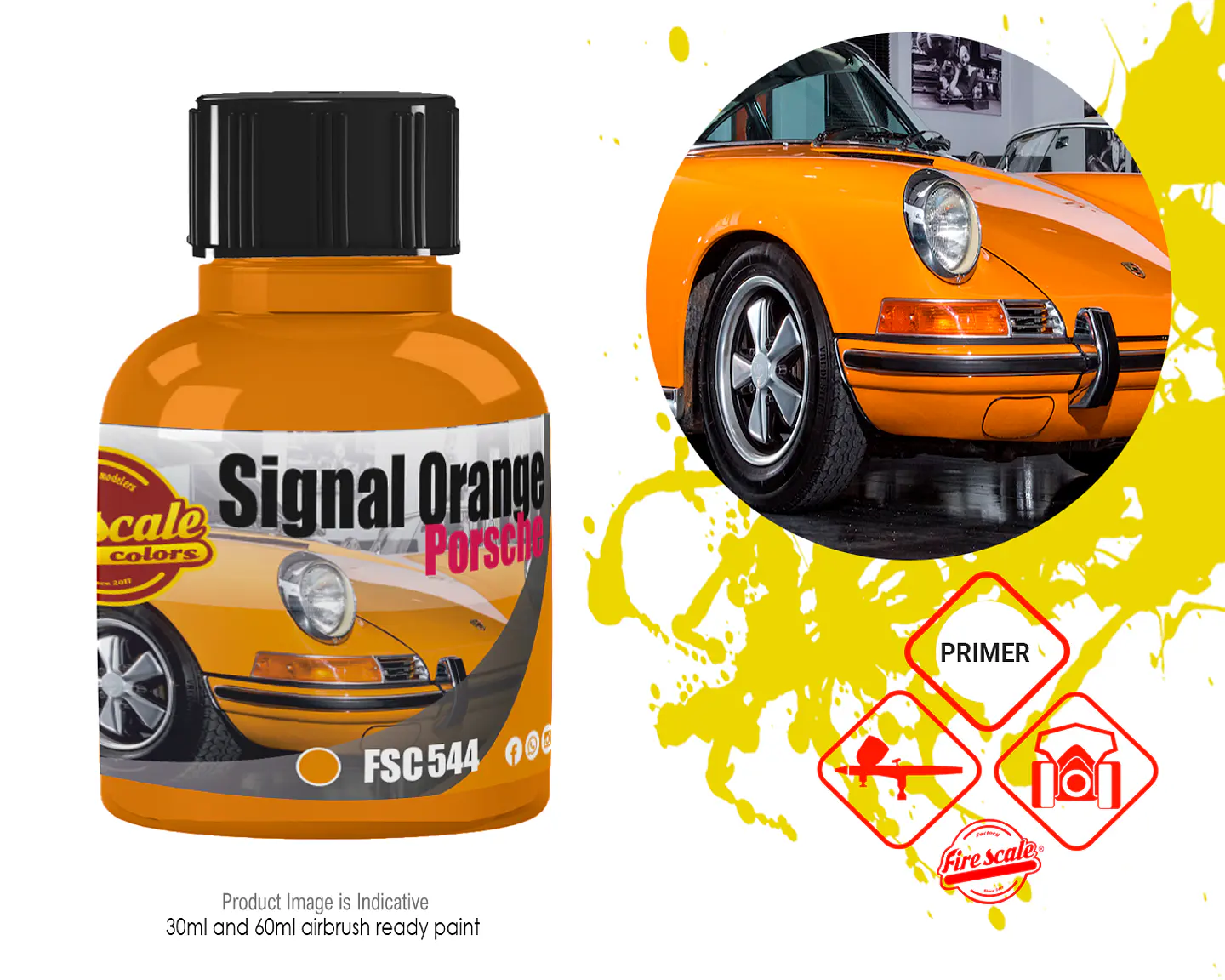 Signal Orange Porsche 1