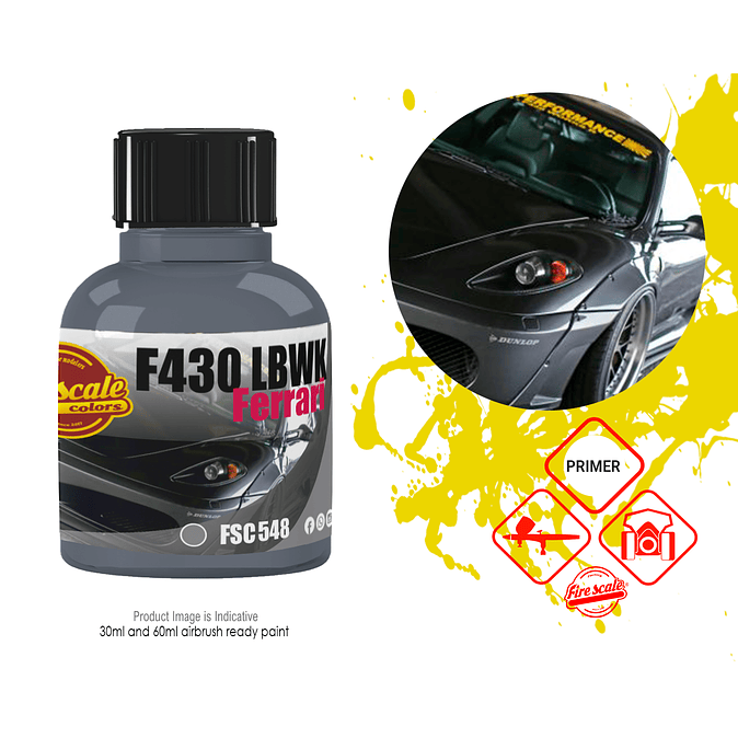 Ferrari F430 LBWK Grey 1