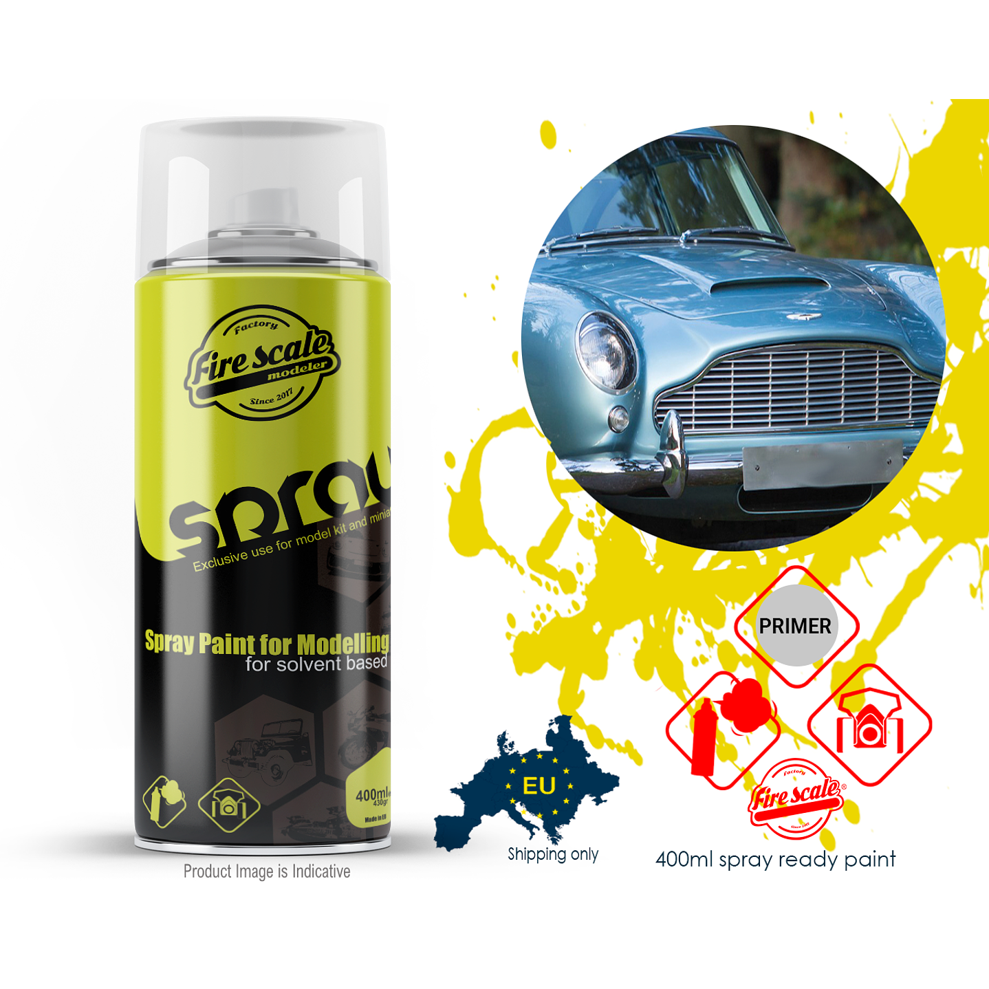 Caribbean Blue Aston Martin 400ml