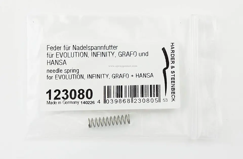 Needle spring for EVOLUTION, INFINITY, GRAFO, HANSA 2
