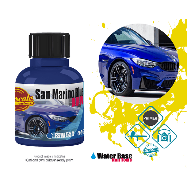 San Marino Blue BMW 1
