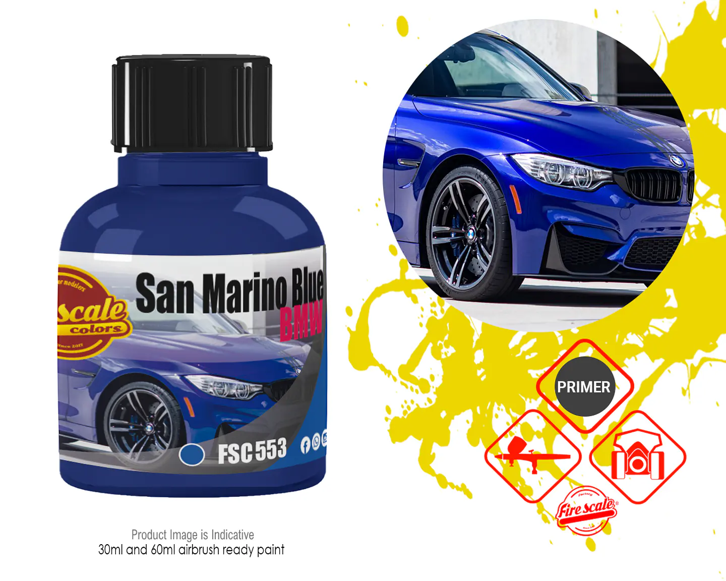 San Marino Blue BMW 1