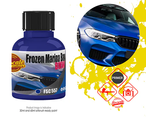 Frozen Marina Bay Blue BMW