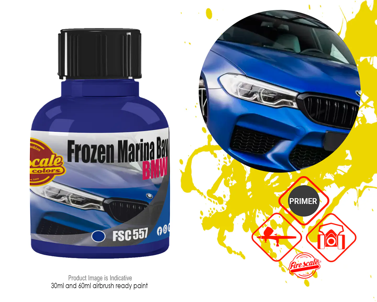 Frozen Marina Bay Blue BMW 1