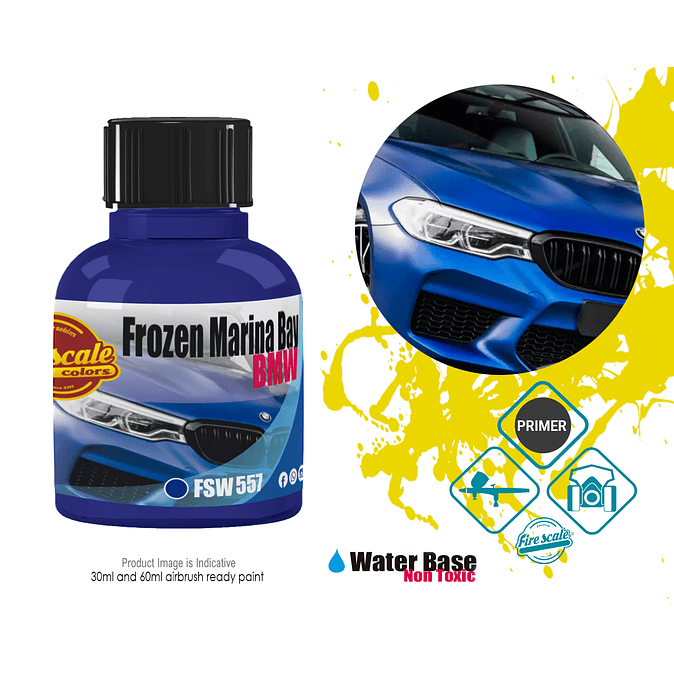 Frozen Marina Bay Blue BMW 1