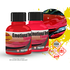 Emotional Red Toyota