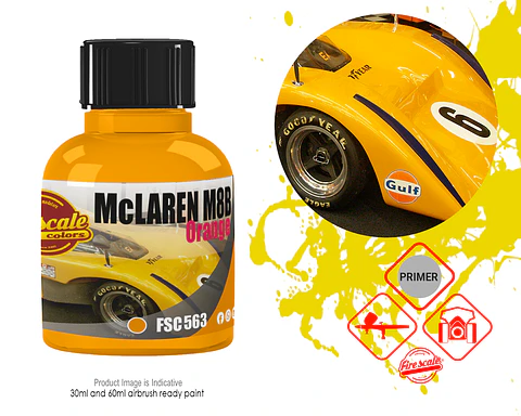 McLAREN M8B Orange