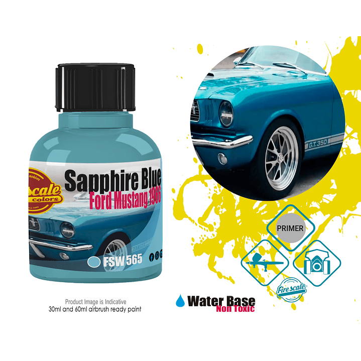 Ford Mustang 1966 Sapphire Blue