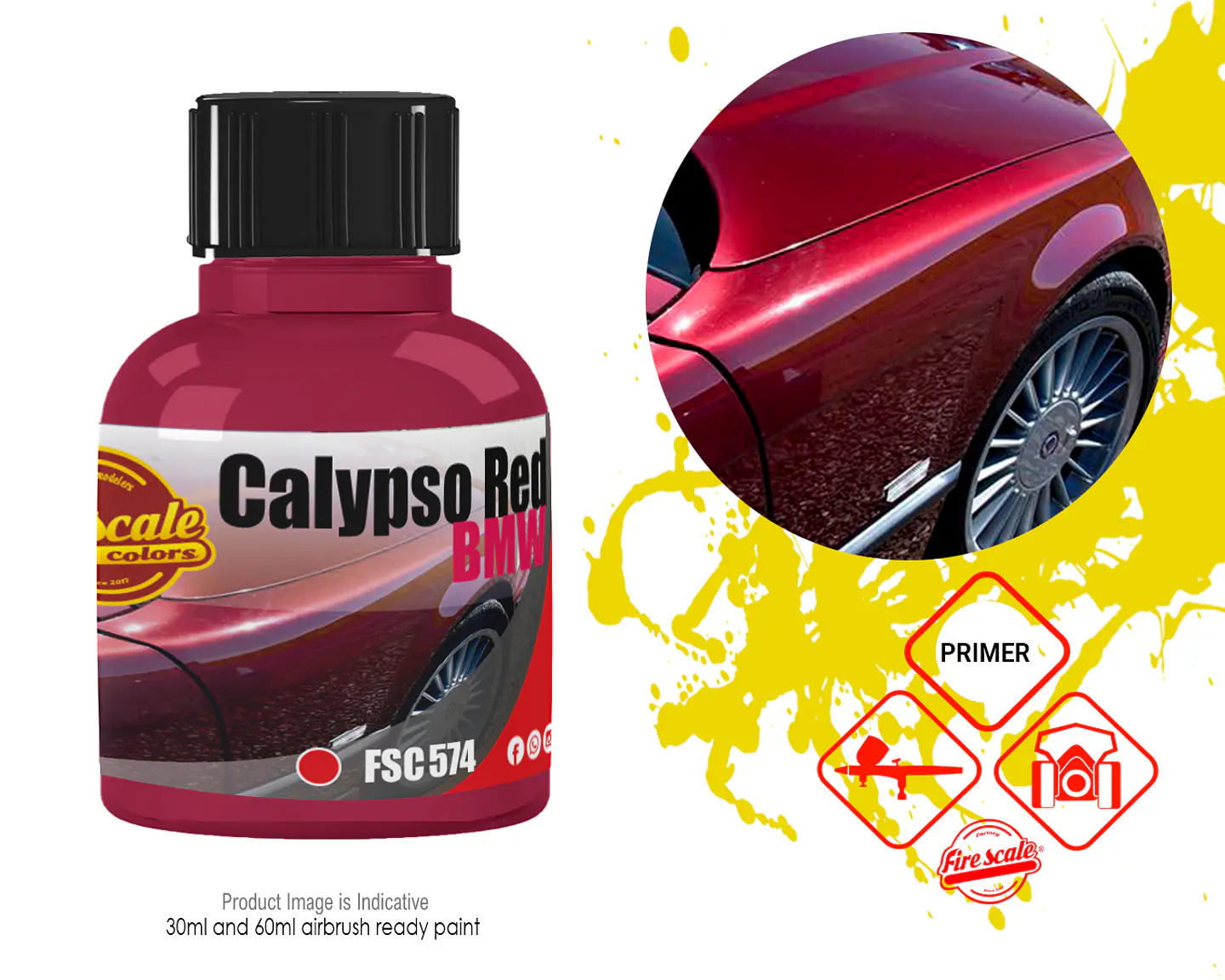 Calypso Red BMW 1