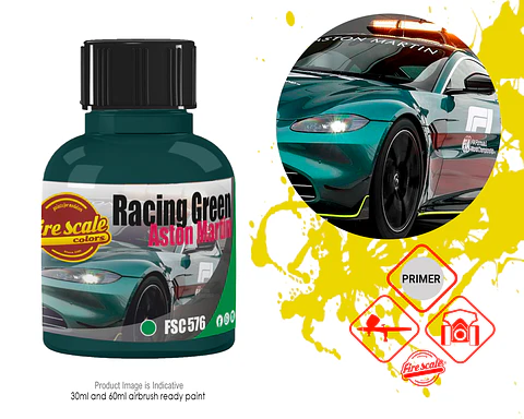 Racing Green Aston Martin