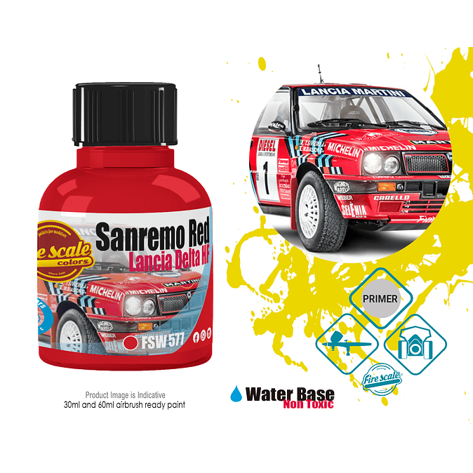 Sanremo Red Lancia Delta HF 1