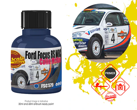 Ford Focus RS WRC Colin McRae 2000