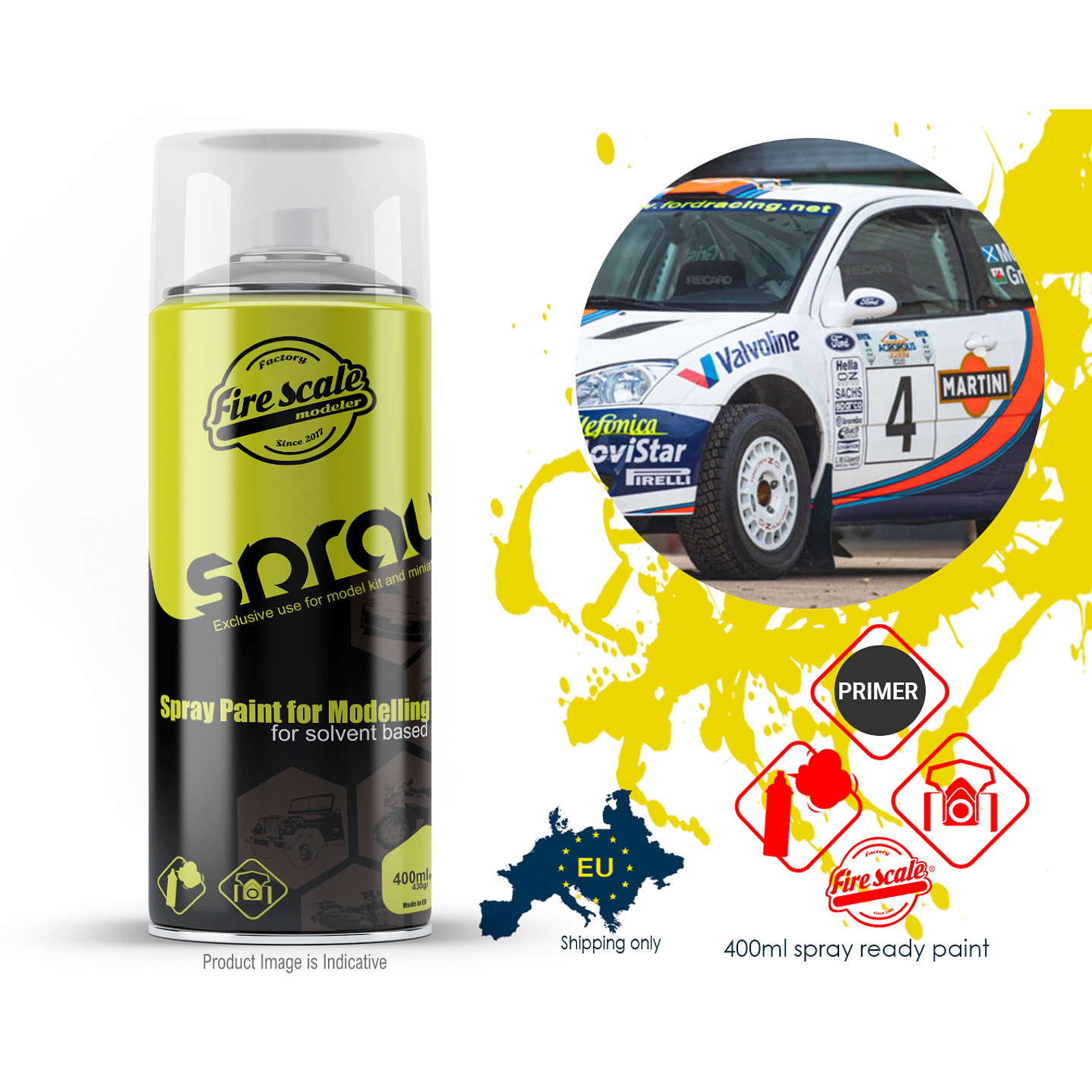 Ford Focus RS WRC Colin McRae 2000 400ml