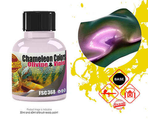 Olivine & Violet Chameleon 