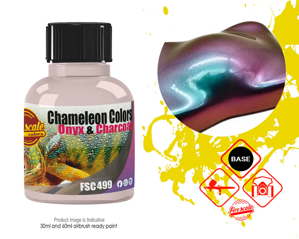 Onyx & Charcoal Chameleon 1